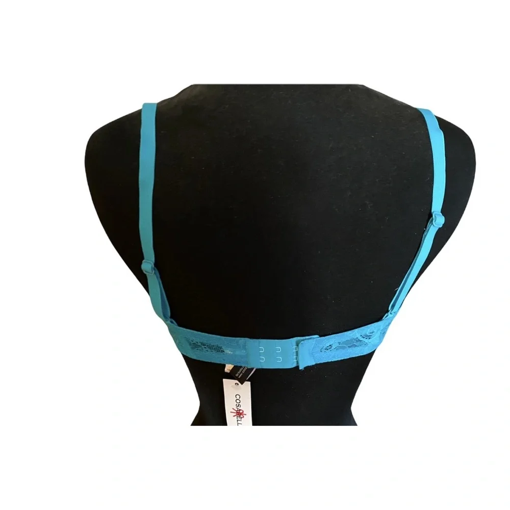 Cosabella Trenta Underwire Bra 32C Blue Lace